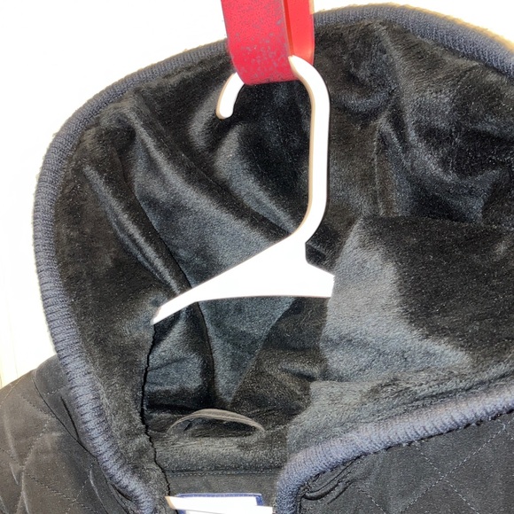 Croft & Barrow Black Quilted Winter Coat Hooded 2X - Picture 5 of 5